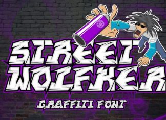 Street Wolfker Font preview image 1