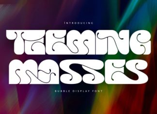 TEEMING MASSES FONT preview image 1
