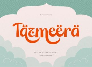 Tazmeera Font preview image 1