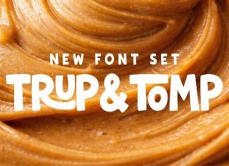 Trup & Tomp Font preview image 1