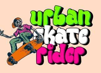 Urban Maxim Graffiti Font preview image 2