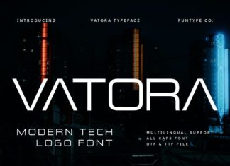 Vatora Font preview image 1