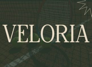 Veloria Font preview image 1