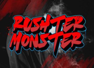 Wolf Fangs Font preview image 2