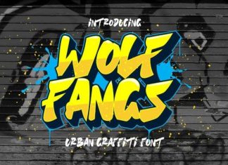 Wolf Fangs Font preview image 1