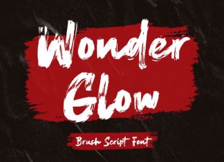 Wonder Glow Font preview image 1