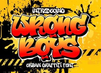 Wrong Boys Font preview image 1