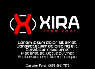Xira Font preview image 1