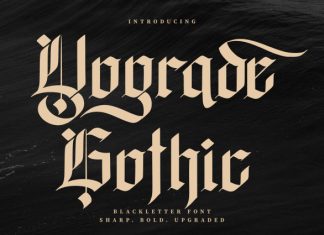 Yograde Font preview image 1