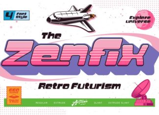 Zenfix Font preview image 1
