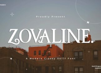 Zovaline Font preview image 1