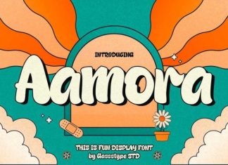 Aamora Font preview image 1