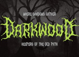 Alien Worms Font preview image 3