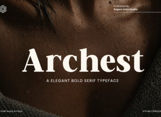 Archest Font preview image 1