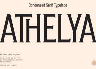 Athelya Font preview image 1