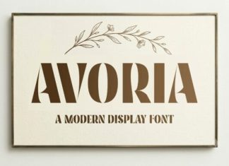 Avoria Font preview image 1