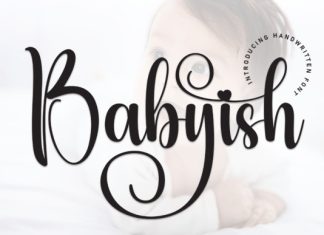 Babyish Font preview image 1