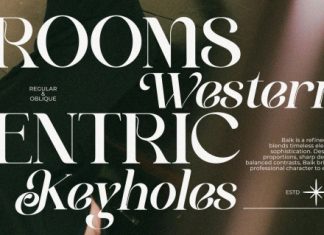 Baik Font preview image 3