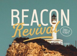 Beacon Revival Font Duo preview image 1