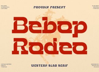 Bebop Rodeo Font preview image 1