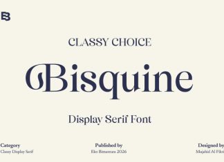 Bisquine Font preview image 1
