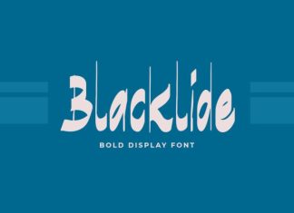 Blacklide Font preview image 1