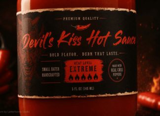 Blazing Hollow Font preview image 3