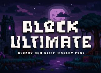 Block Ultimate Font preview image 1