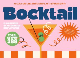 Bocktail Font preview image 1