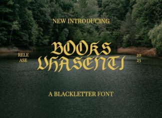 Books Vhasenti Font preview image 1