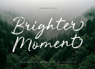 Brighter Moment Font preview image 1