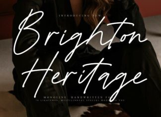Brighton Heritage Font preview image 1
