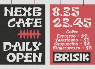 Brisck Font preview image 3
