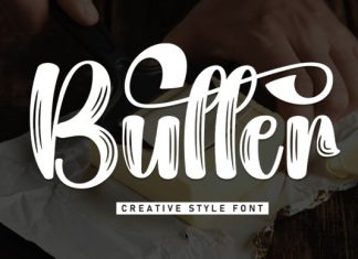 Butter Font preview image 1