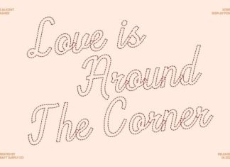 CS Alicent Dashed Font preview image 3