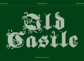 CS Bulma Stitched Font preview image 3