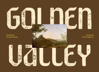 CS Clave Stamp Font preview image 2