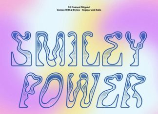 CS Grained Stippled Font preview image 3