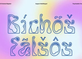 CS Grained Stippled Font preview image 2