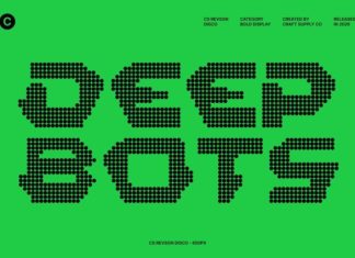 CS Revson Disco Font preview image 3