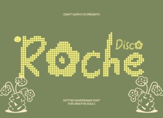 CS Roche Disco Font preview image 1