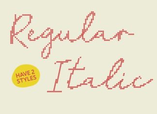 CS Ruska Disco Font preview image 2