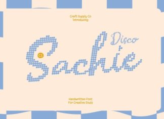 CS Sachie Disco Font preview image 1