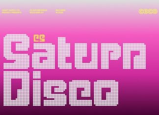 CS Saturn Disco Font preview image 1