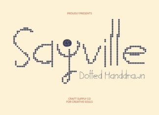 CS Sayville Disco Font preview image 1