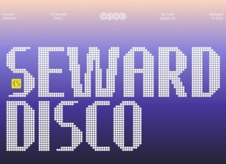CS Seward Disco Font preview image 1