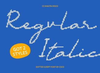 CS Shasta Disco Font preview image 3