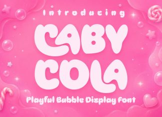 Caby Cola Font preview image 1