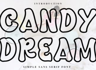 Candy Dream Font preview image 1
