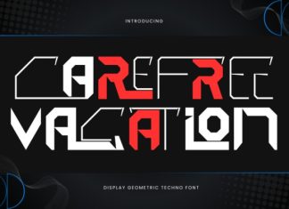 Carefree Vacation Font preview image 1